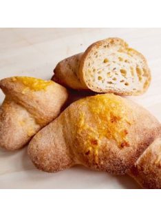   Gluténmentes gyorsfagyasztott vegán cheddar ízesítésű kifli 5 db