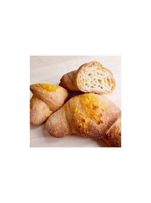 Gluténmentes gyorsfagyasztott vegán cheddar ízesítésű kifli 5 db
