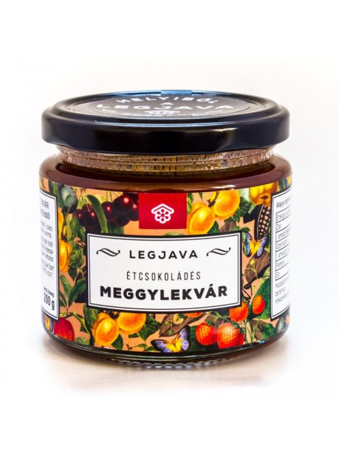 Étcsokoládés Meggylekvár 200 g