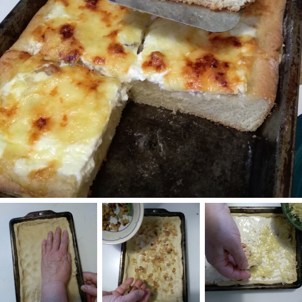 Kenyérlángos friss pogácsa lisztkeverékből