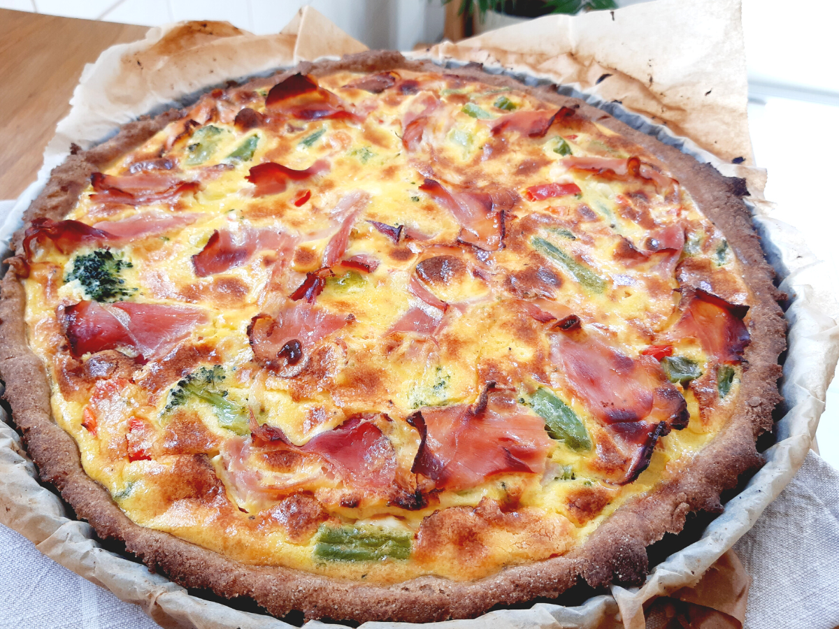 Gluténmentes Quiche